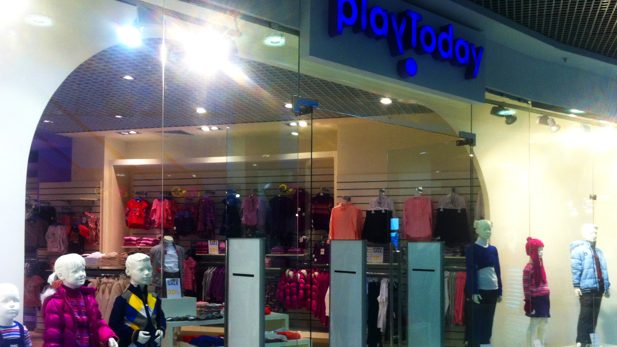 Магазин детской одежды PLAYTODAY